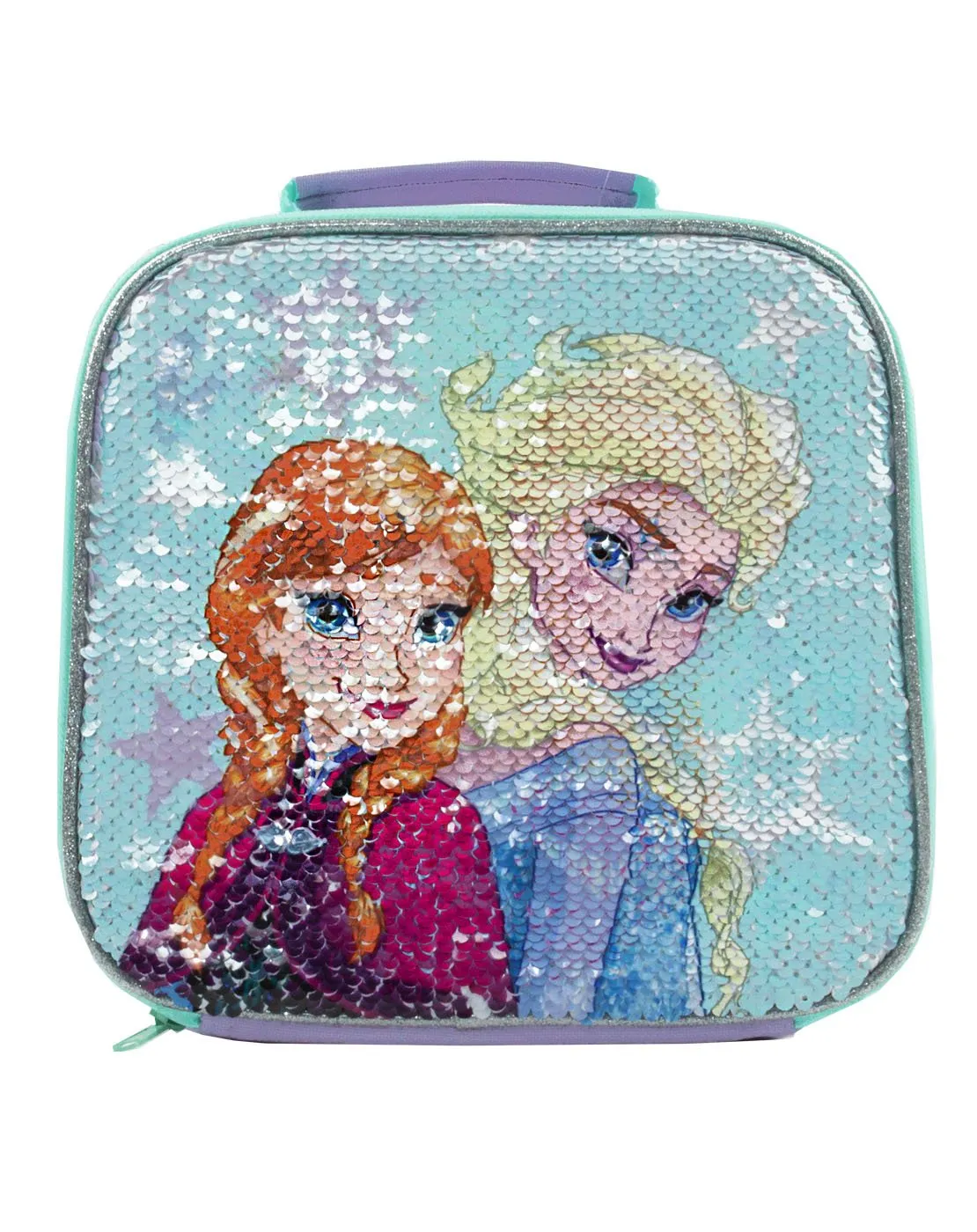 Disney Frozen Shimmer Sequin Lunchbag Set