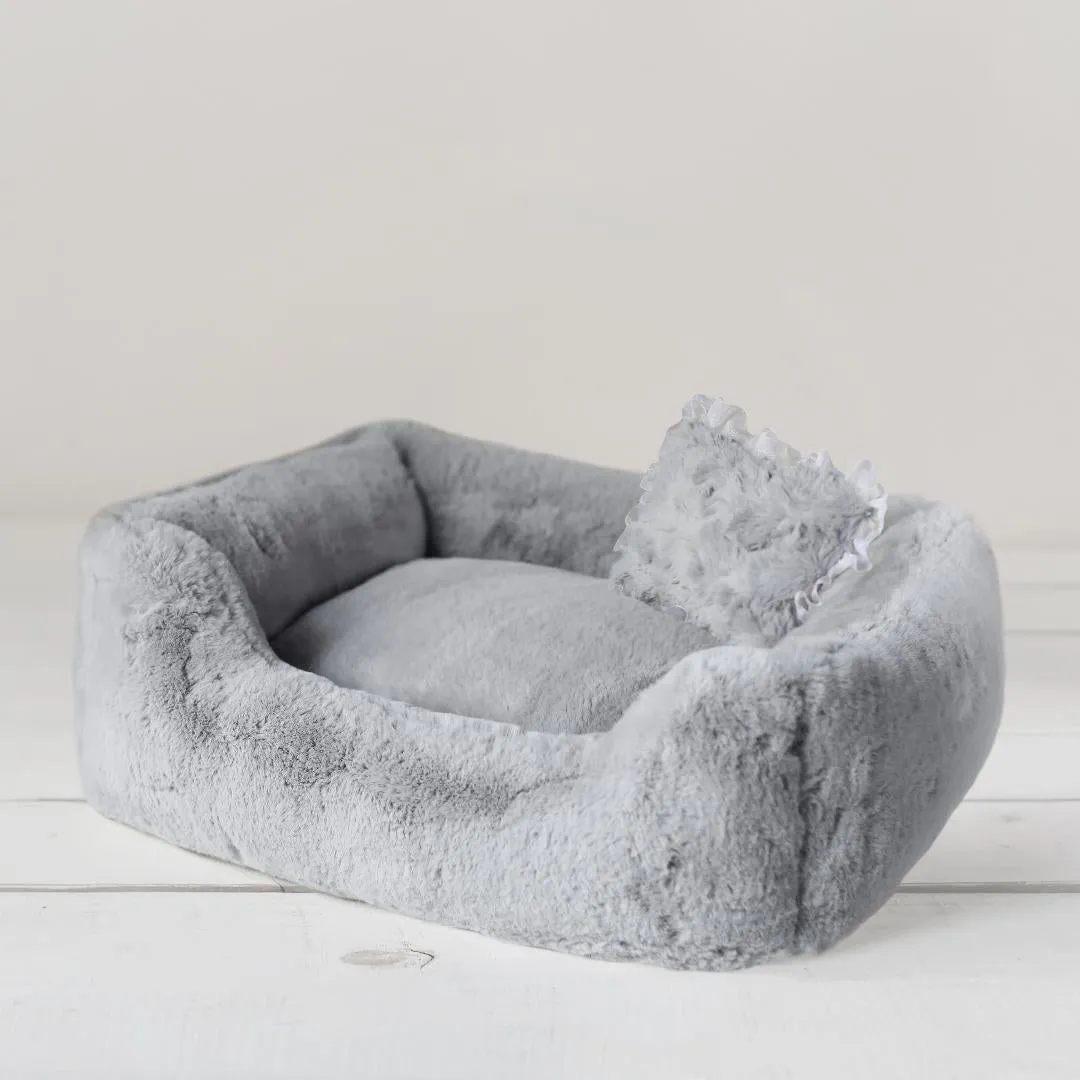 Divine Dog Bed ~ Dove Grey