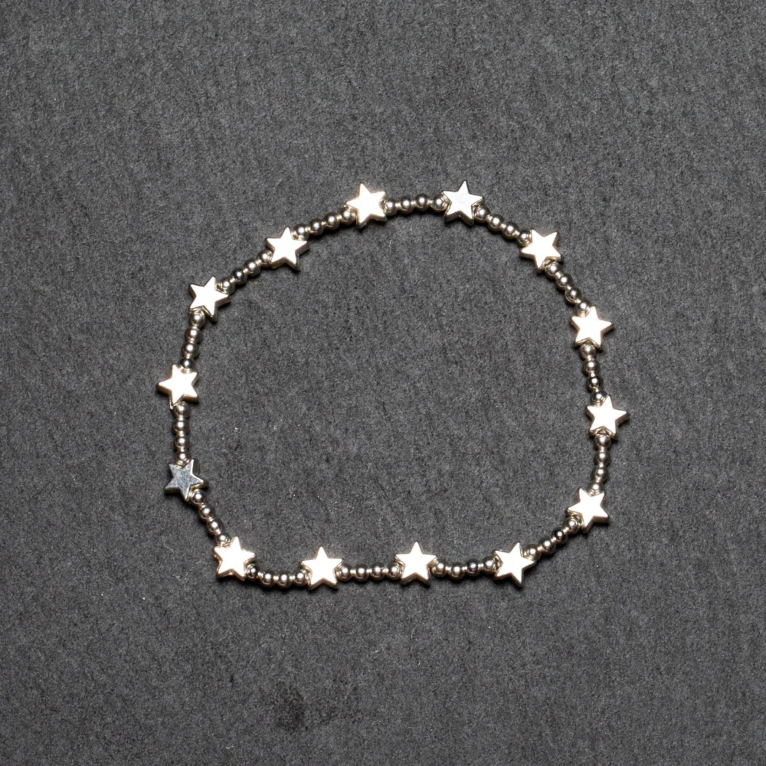 Elastic Star Bracelet SILVER