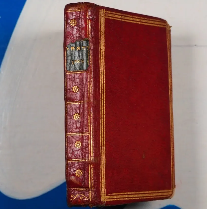 Etrennes du Sentiment, dediees aux ames bienfaisantes. A.P.D.R. >>SCARCE MINIATURE ALMANAC<< Publication Date: 1784 Condition: Very Good. >>MINIATURE BOOK<<