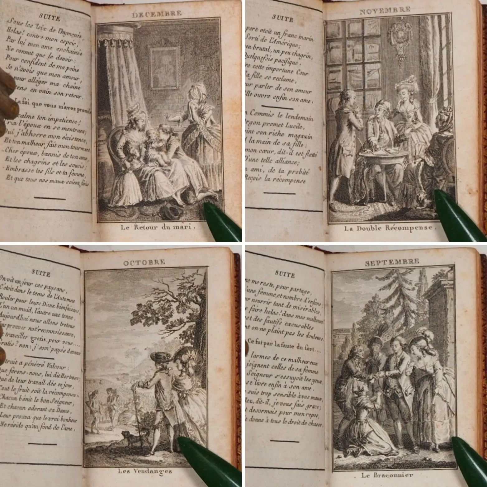 Etrennes du Sentiment, dediees aux ames bienfaisantes. A.P.D.R. >>SCARCE MINIATURE ALMANAC<< Publication Date: 1784 Condition: Very Good. >>MINIATURE BOOK<<