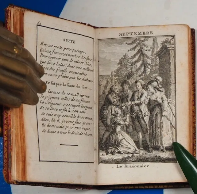 Etrennes du Sentiment, dediees aux ames bienfaisantes. A.P.D.R. >>SCARCE MINIATURE ALMANAC<< Publication Date: 1784 Condition: Very Good. >>MINIATURE BOOK<<