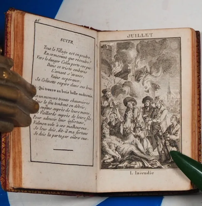 Etrennes du Sentiment, dediees aux ames bienfaisantes. A.P.D.R. >>SCARCE MINIATURE ALMANAC<< Publication Date: 1784 Condition: Very Good. >>MINIATURE BOOK<<