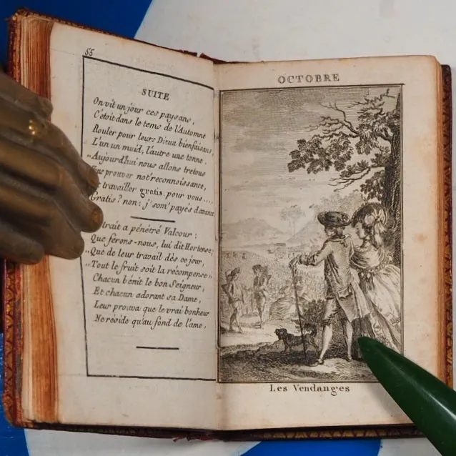 Etrennes du Sentiment, dediees aux ames bienfaisantes. A.P.D.R. >>SCARCE MINIATURE ALMANAC<< Publication Date: 1784 Condition: Very Good. >>MINIATURE BOOK<<