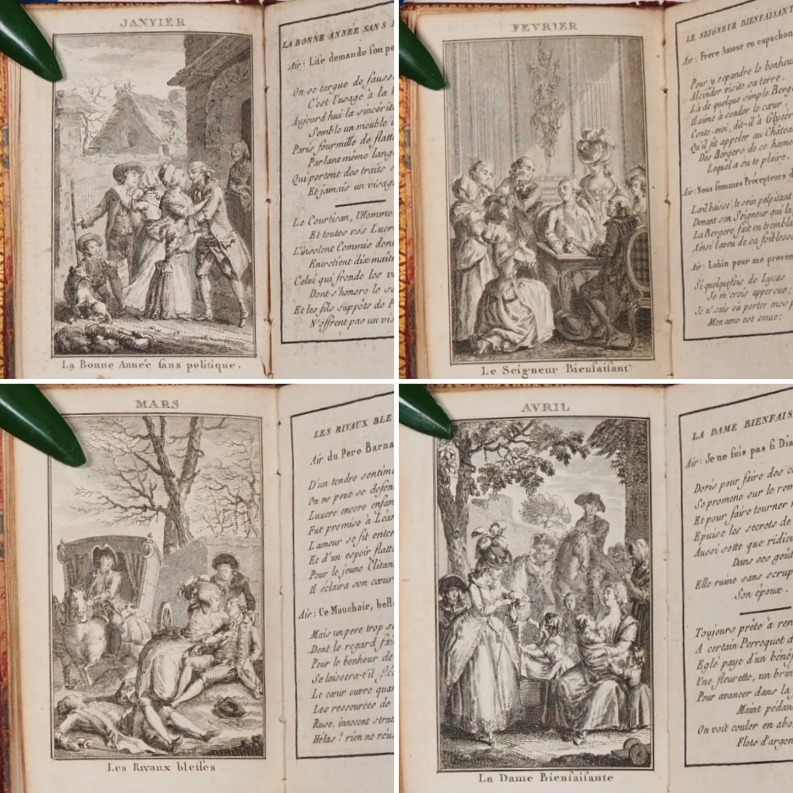 Etrennes du Sentiment, dediees aux ames bienfaisantes. A.P.D.R. >>SCARCE MINIATURE ALMANAC<< Publication Date: 1784 Condition: Very Good. >>MINIATURE BOOK<<