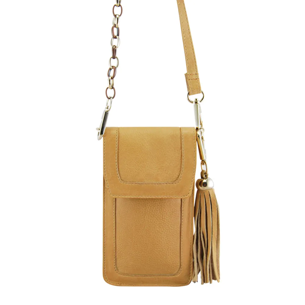 Eva Phone Bag | Camel
