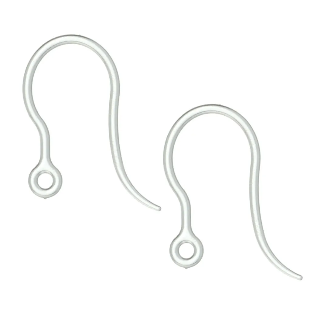 Exaggerated Frosted Pretzel Dangles Hypoallergenic Earrings for Sensitive Ears Made with Plastic Posts