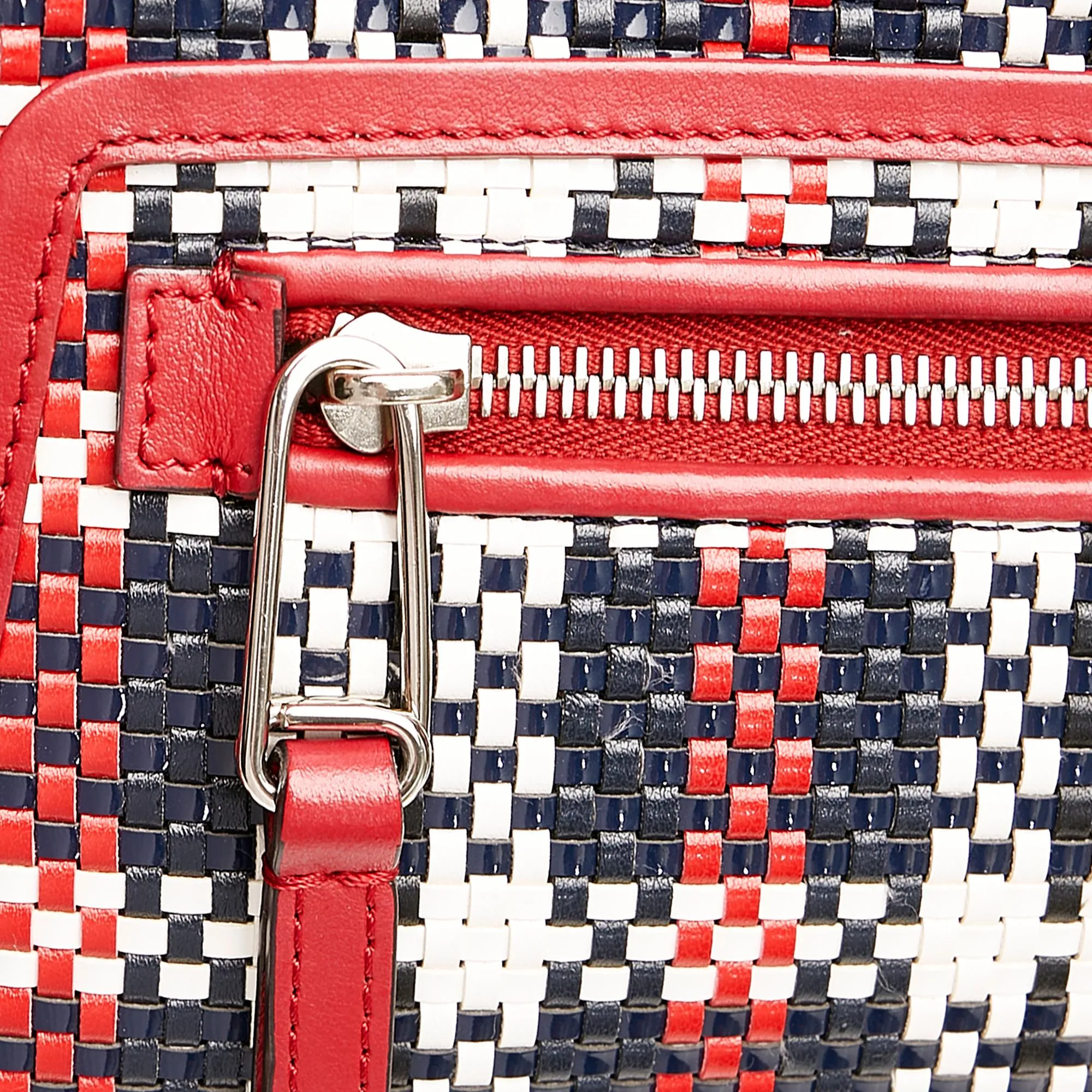Fendi Runaway Tartan Plaid Satchel (SHG-37576)