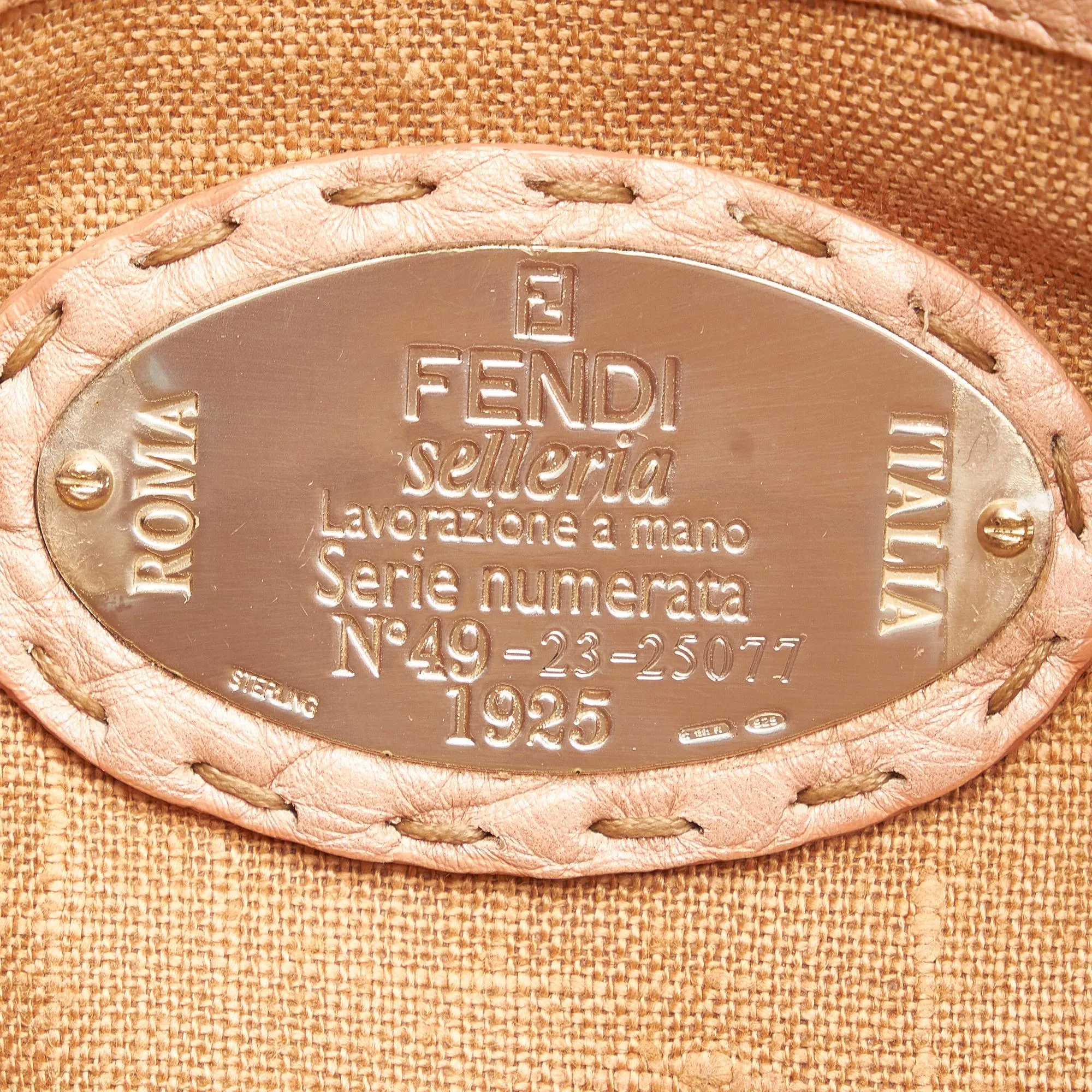 Fendi Selleria Leather Handbag (SHG-26621)