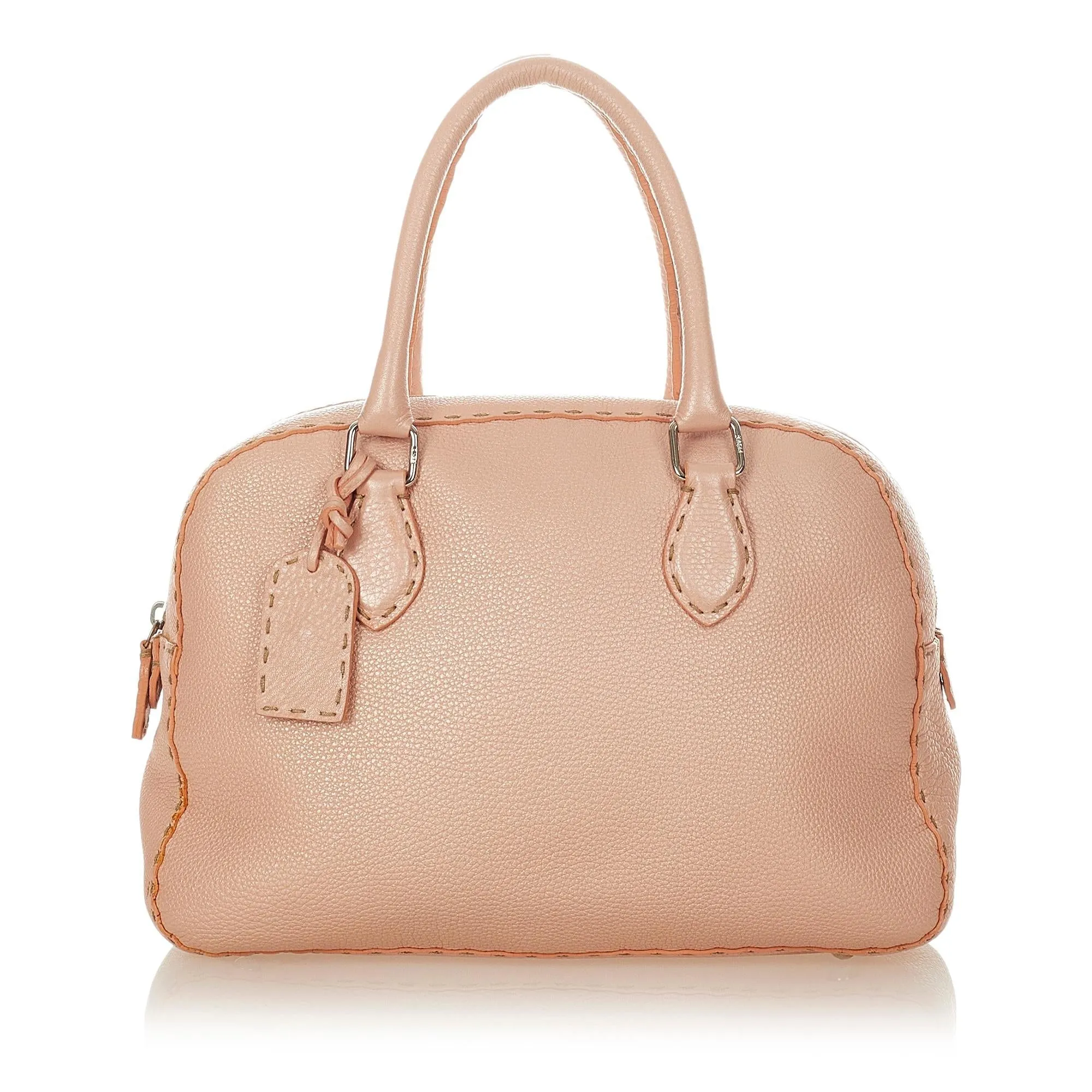 Fendi Selleria Leather Handbag (SHG-26621)