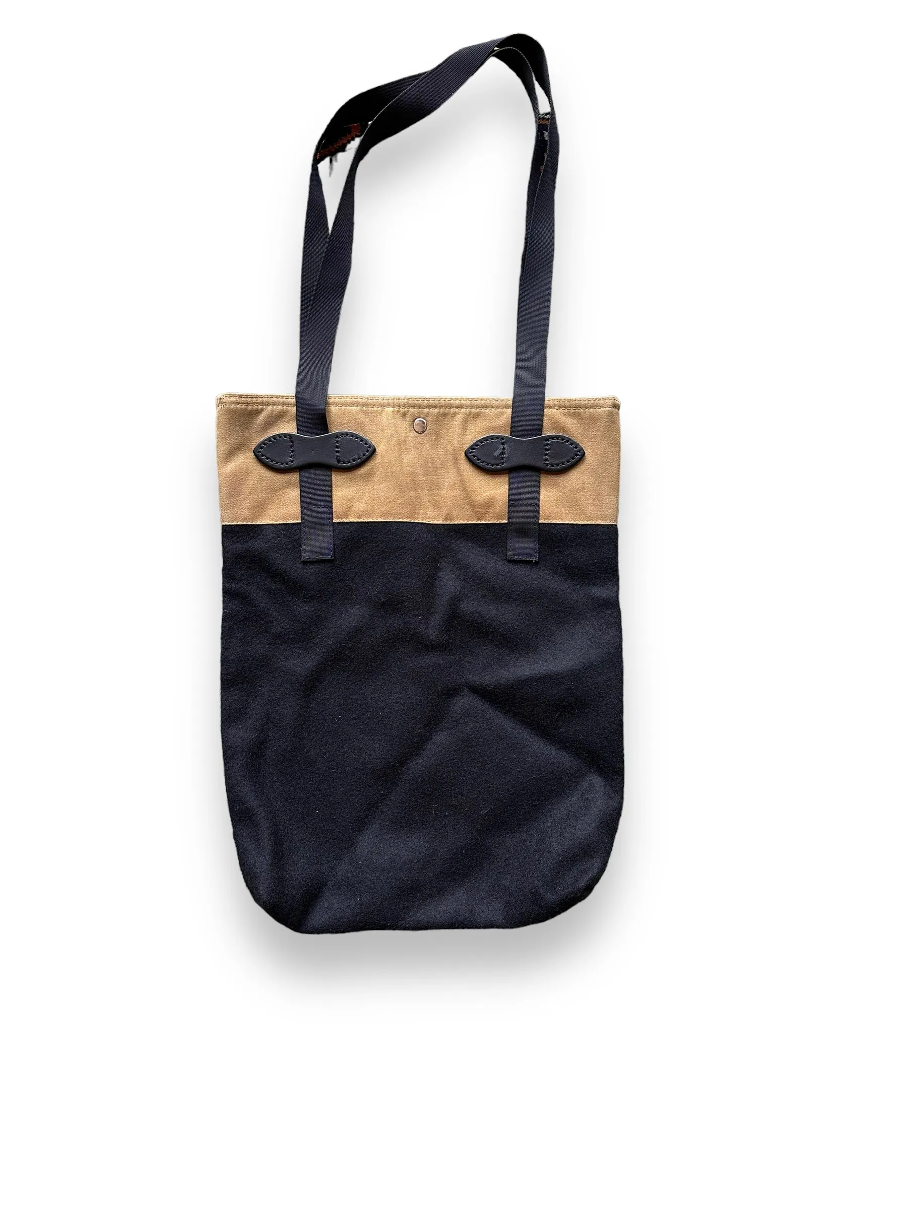 Filson Wool Tin Cloth Tote Bag SZ S |  Barn Owl Vintage Goods | Vintage Filson Workwear Seattle