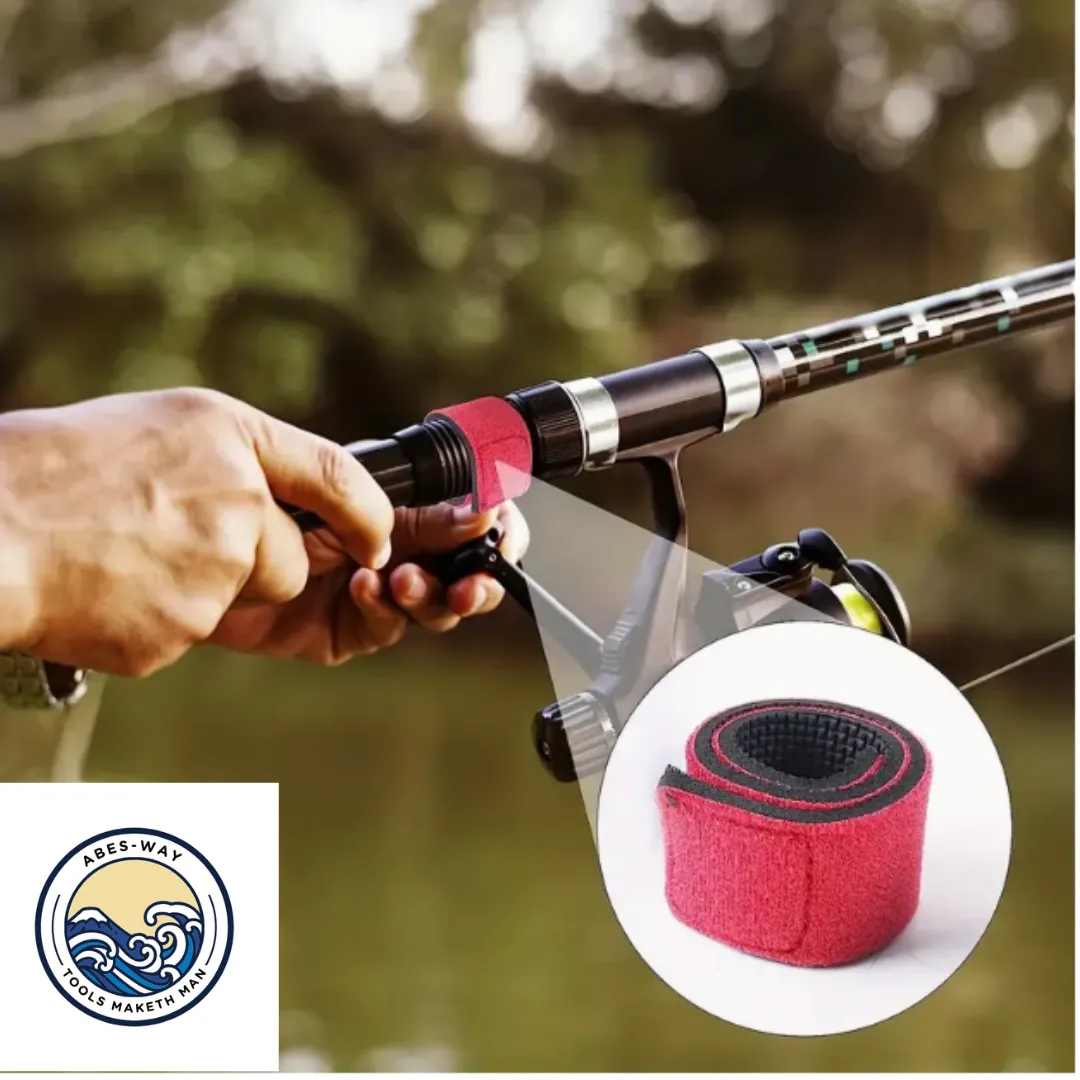 Fishing Rod Holders Belts, 3 Pcs, 3 x 20cm Adjustable Fishing Rod Tie Strap for Fly Rods Telescopic Fishing Tackle Accessories Fixing Strap Ropes