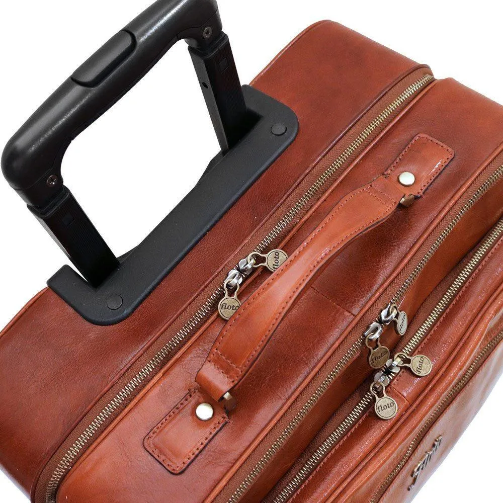 Floto Leather FC Aviator Trolley