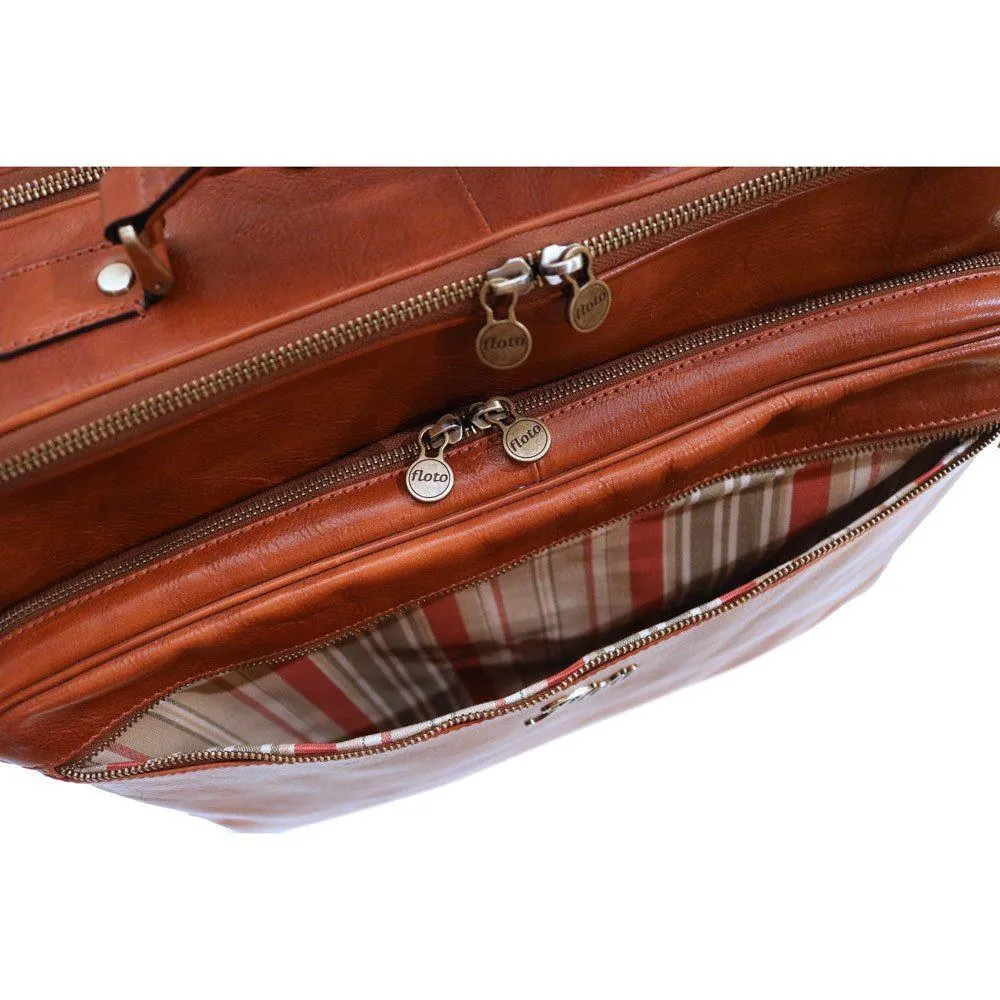Floto Leather FC Aviator Trolley