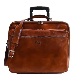 Floto Leather FC Aviator Trolley
