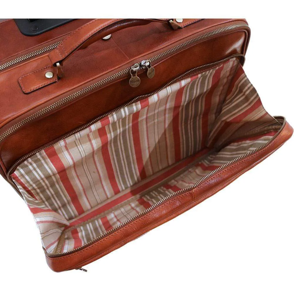 Floto Leather FC Aviator Trolley