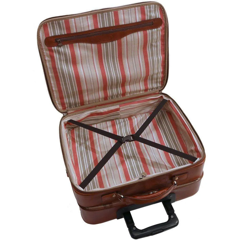 Floto Leather FC Aviator Trolley