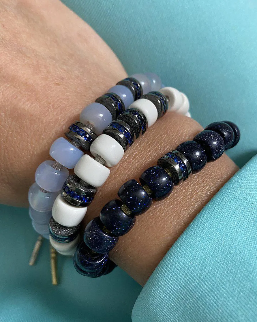 FORTE Beads Blue Sapphire Precious Bead