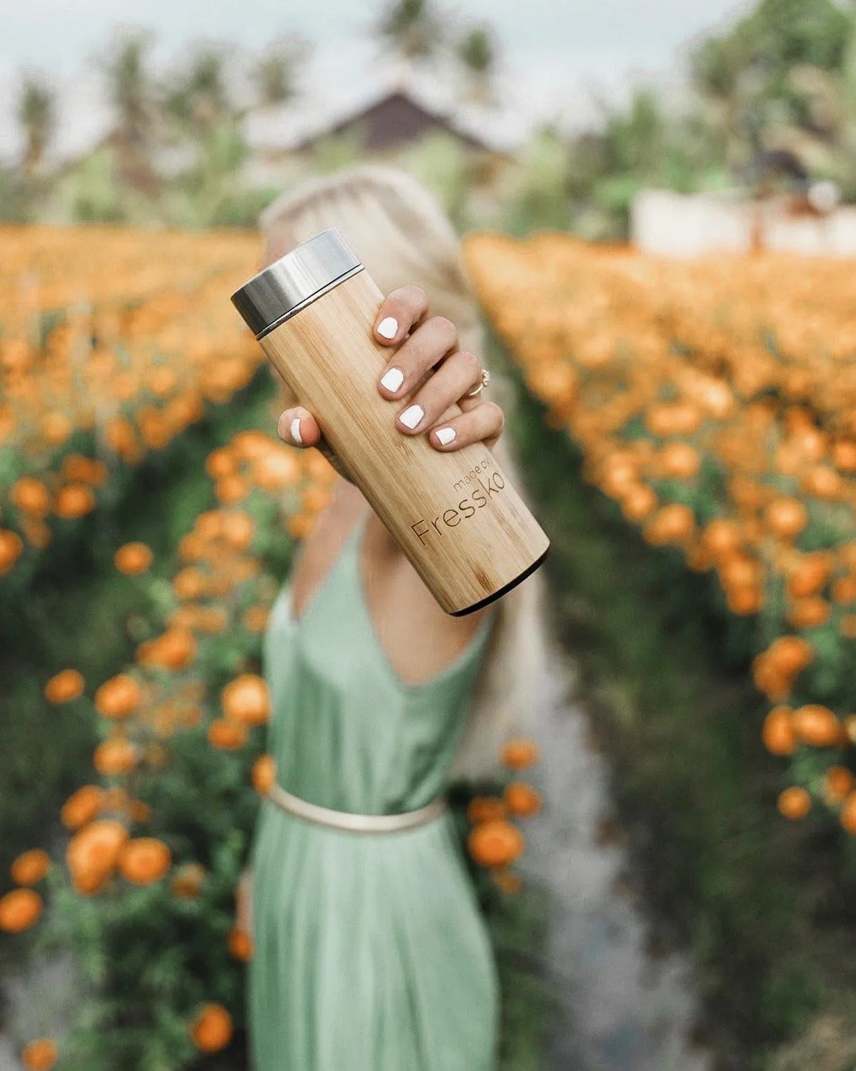 Fressko Bamboo Infuser Flask 450ml - Trip