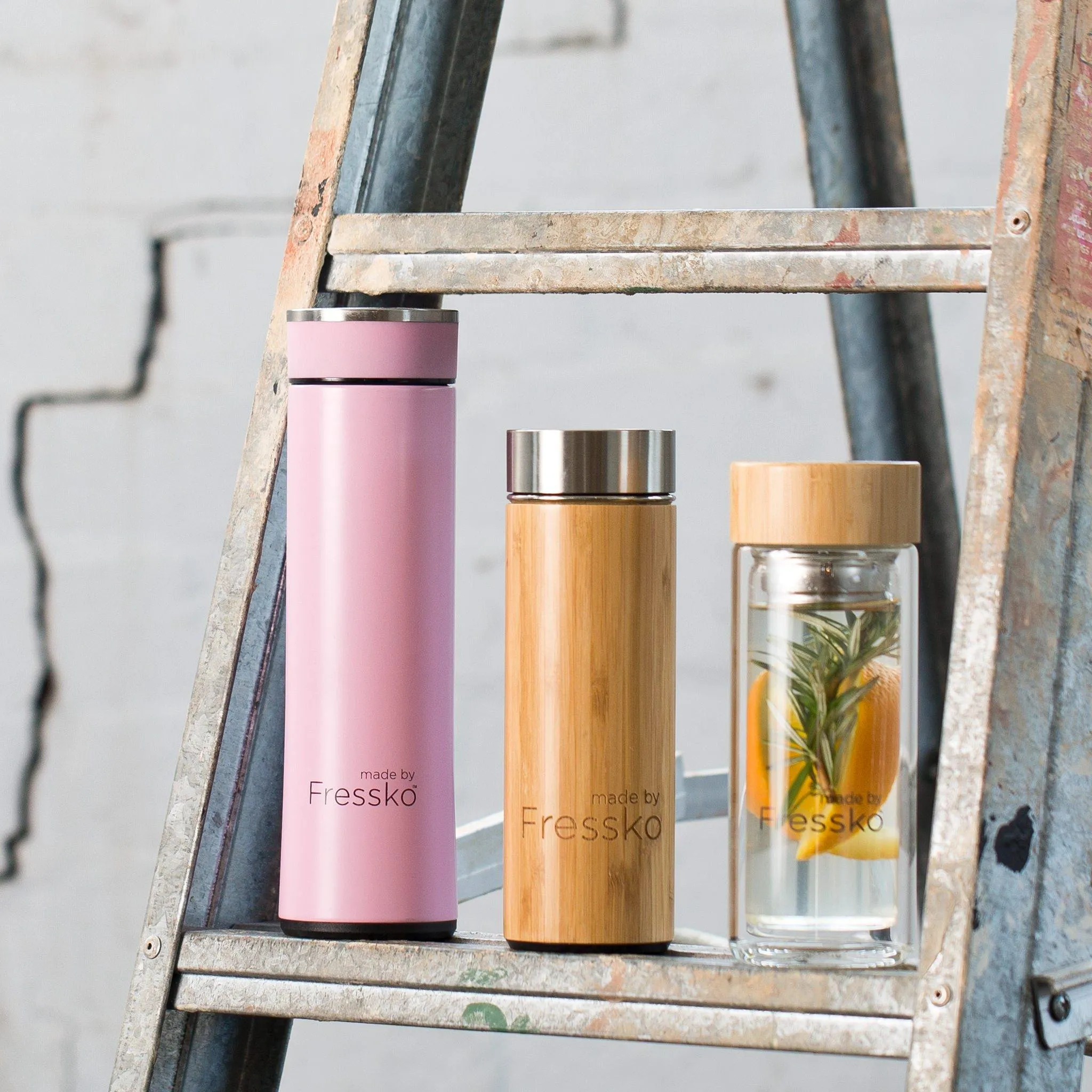 Fressko Bamboo Infuser Flask 450ml - Trip