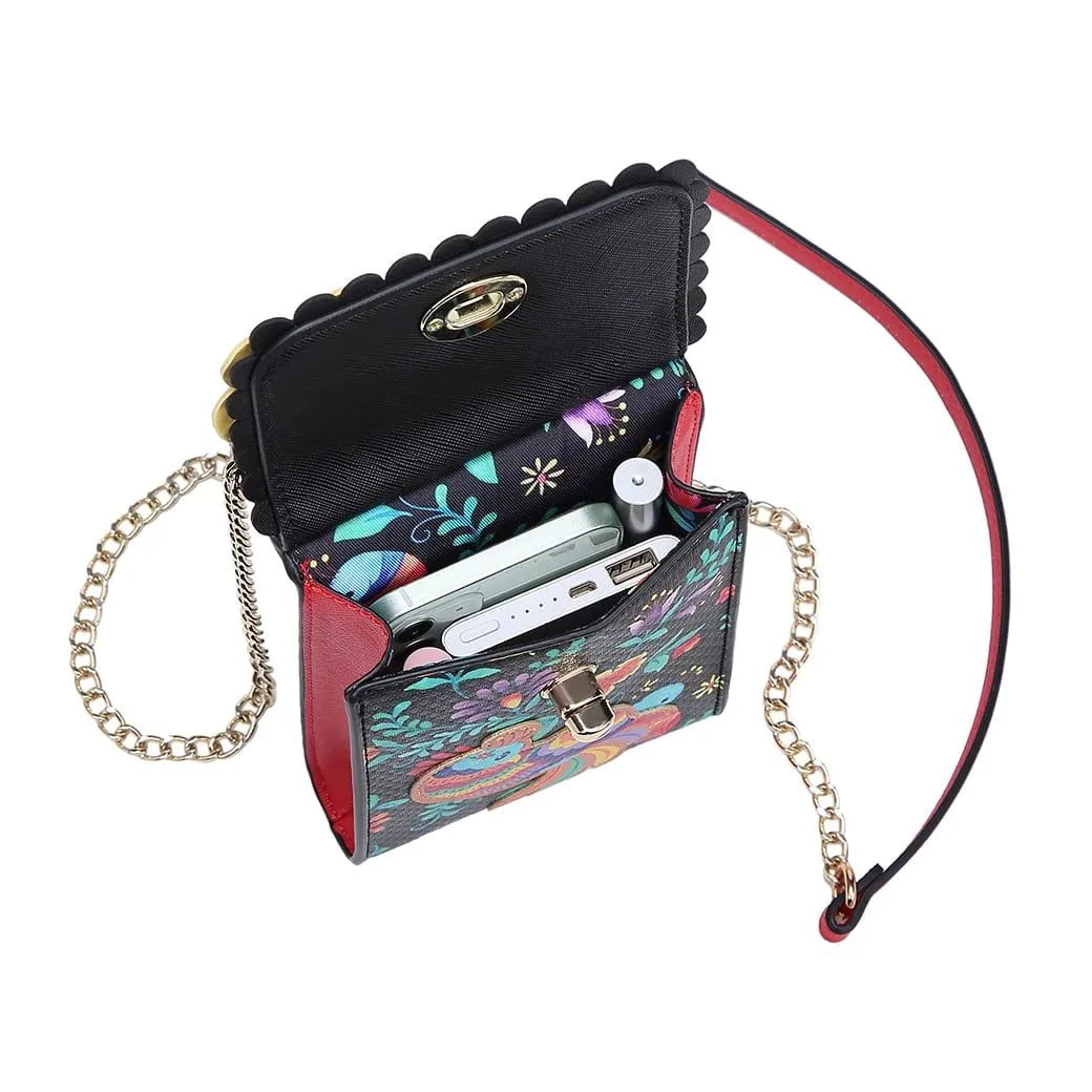 Gardens of the World Mexico Eva Mobile Pouch Bag by Vendula London