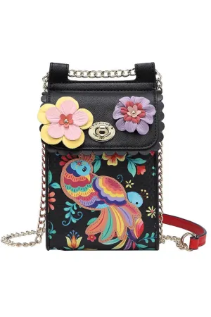 Gardens of the World Mexico Eva Mobile Pouch Bag by Vendula London