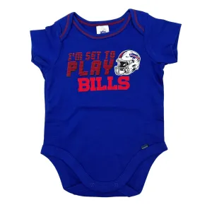 Gerber Buffalo Bills I'm Set To Play Royal Onesie