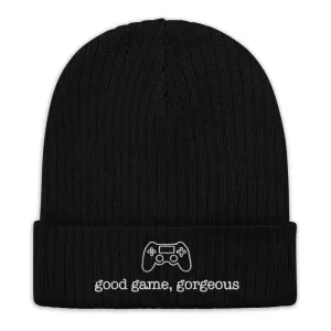 Good Game, Gorgeous | Recycled cuffed beanie
