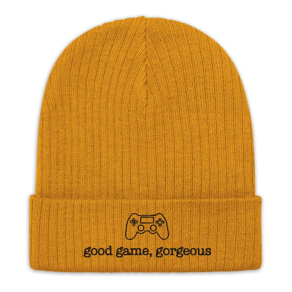 Good Game, Gorgeous | Recycled cuffed beanie