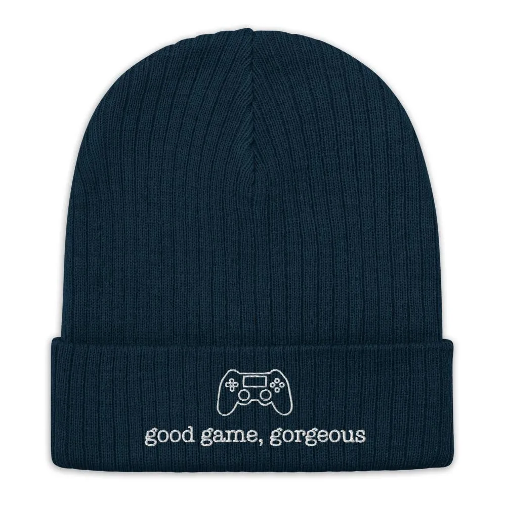 Good Game, Gorgeous | Recycled cuffed beanie