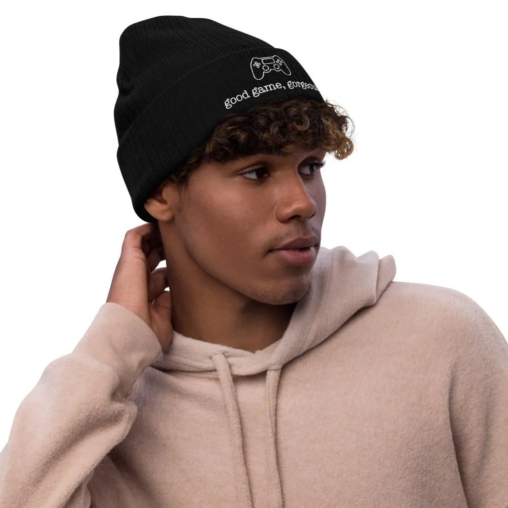 Good Game, Gorgeous | Recycled cuffed beanie