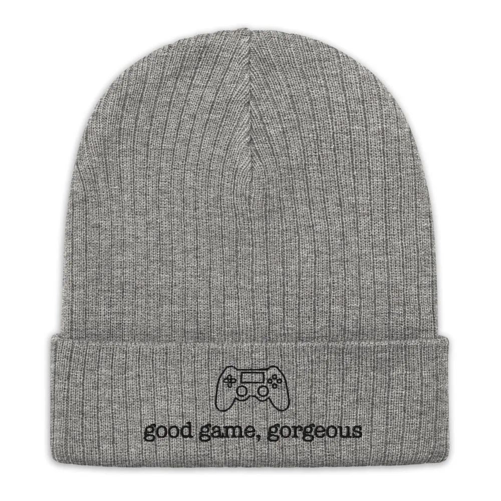 Good Game, Gorgeous | Recycled cuffed beanie