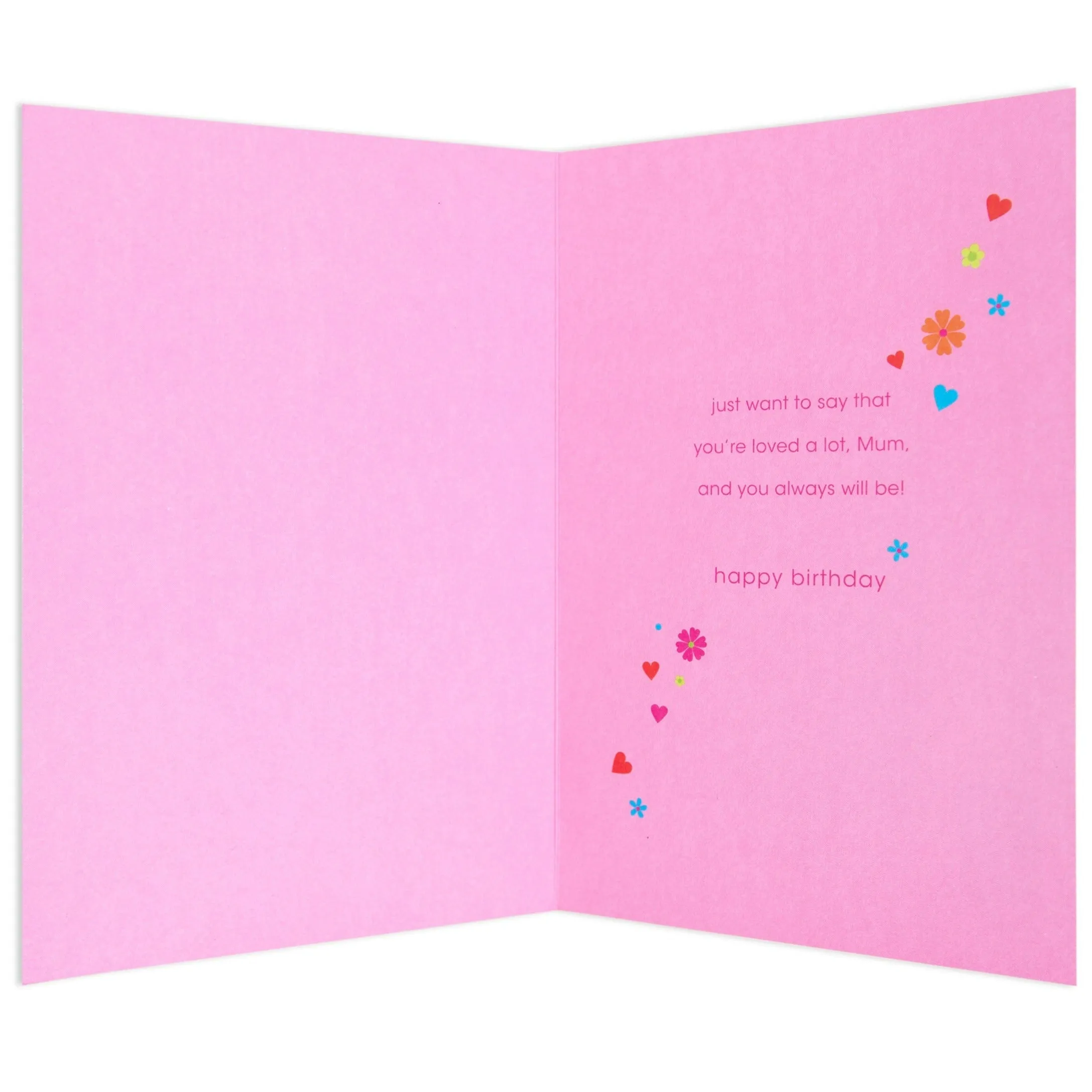 Gorgeous & Bright Floral Mum Birthday Card