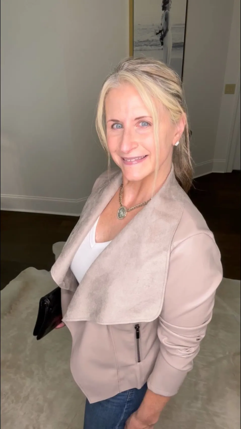 Gorgeous (and Realistic) Faux Leather Jacket