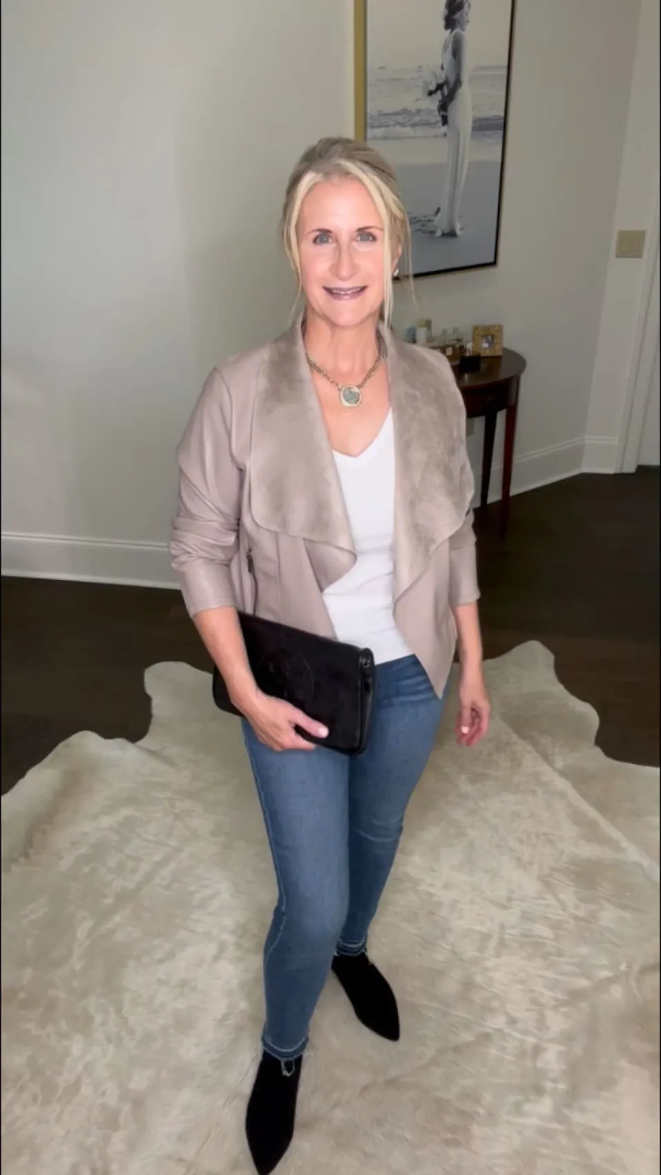 Gorgeous (and Realistic) Faux Leather Jacket