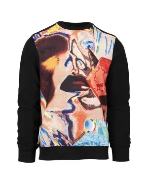 Gorgeous Face Laurence Gartel Crewneck Black