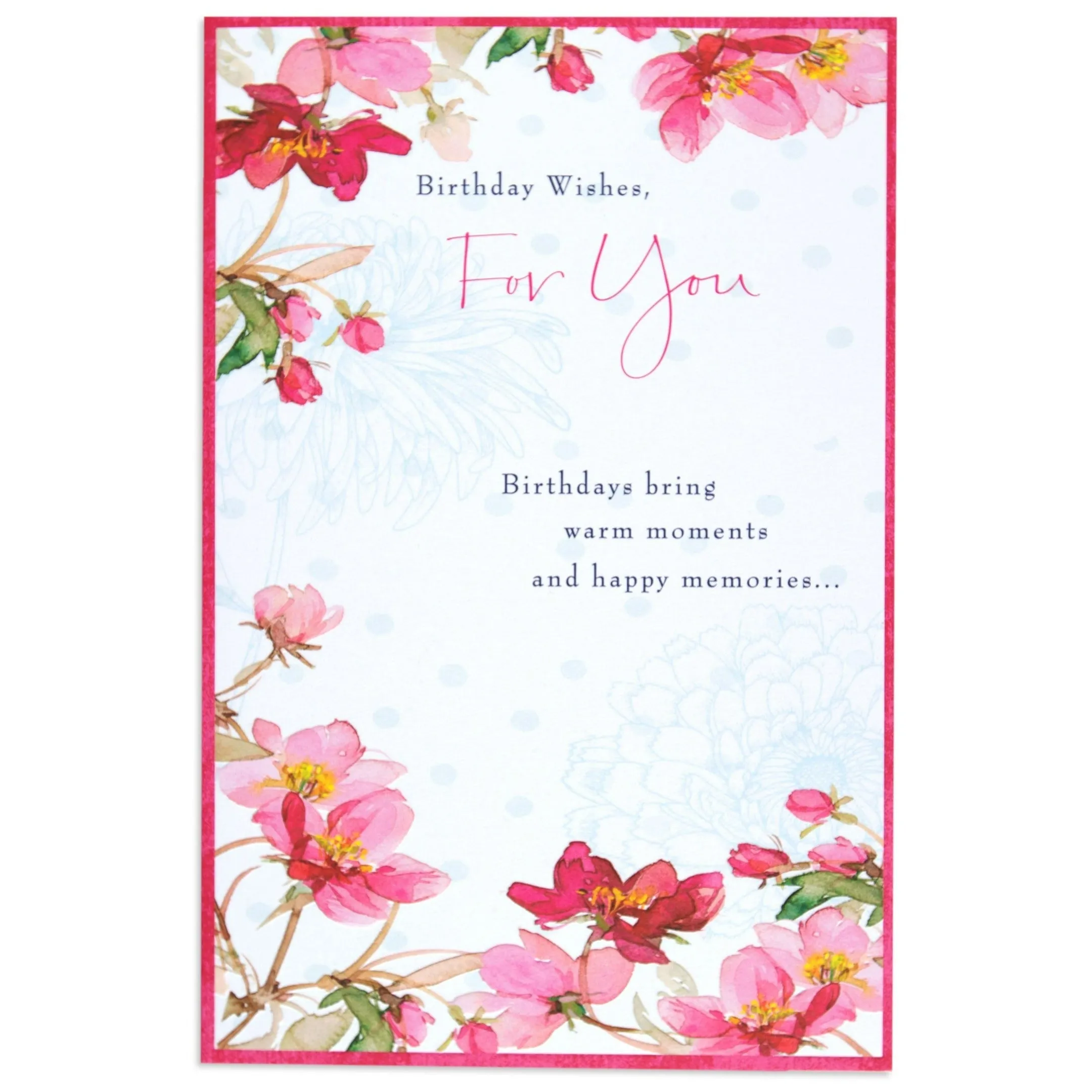 Gorgeous Floral by Lucy Cromwell Birthday Card