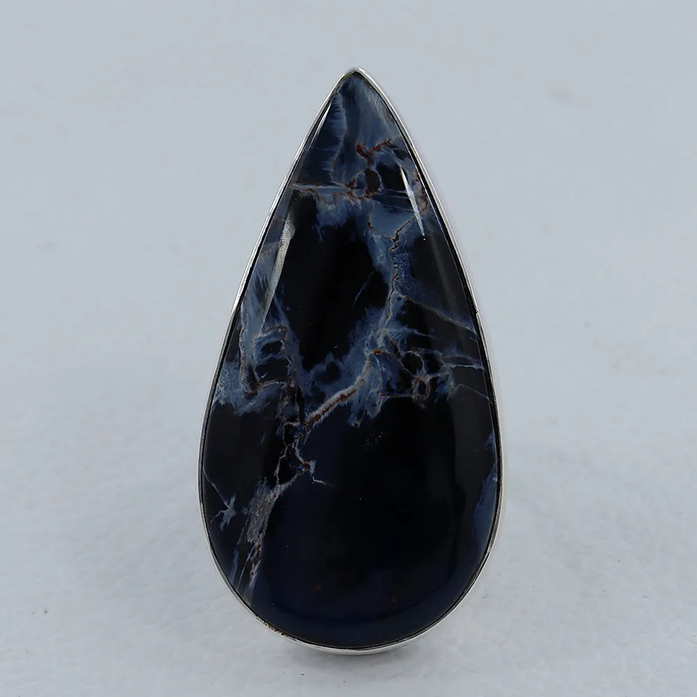 Gorgeous Stone Pietersite Silver Handmade Ring