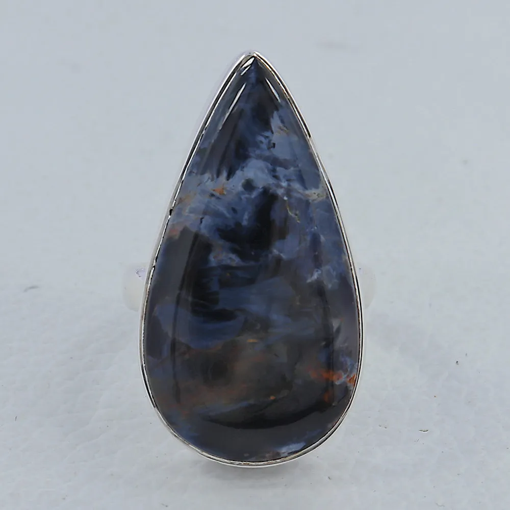 Gorgeous Stone Pietersite Silver Handmade Ring