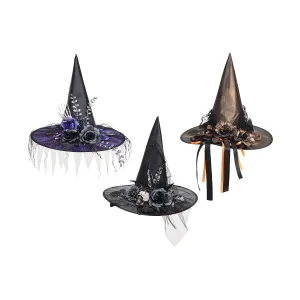 Gorgeous Witch Hat, Asst. of 3