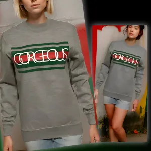^GORGEOUS^ WOMEN’S CREWNECKS