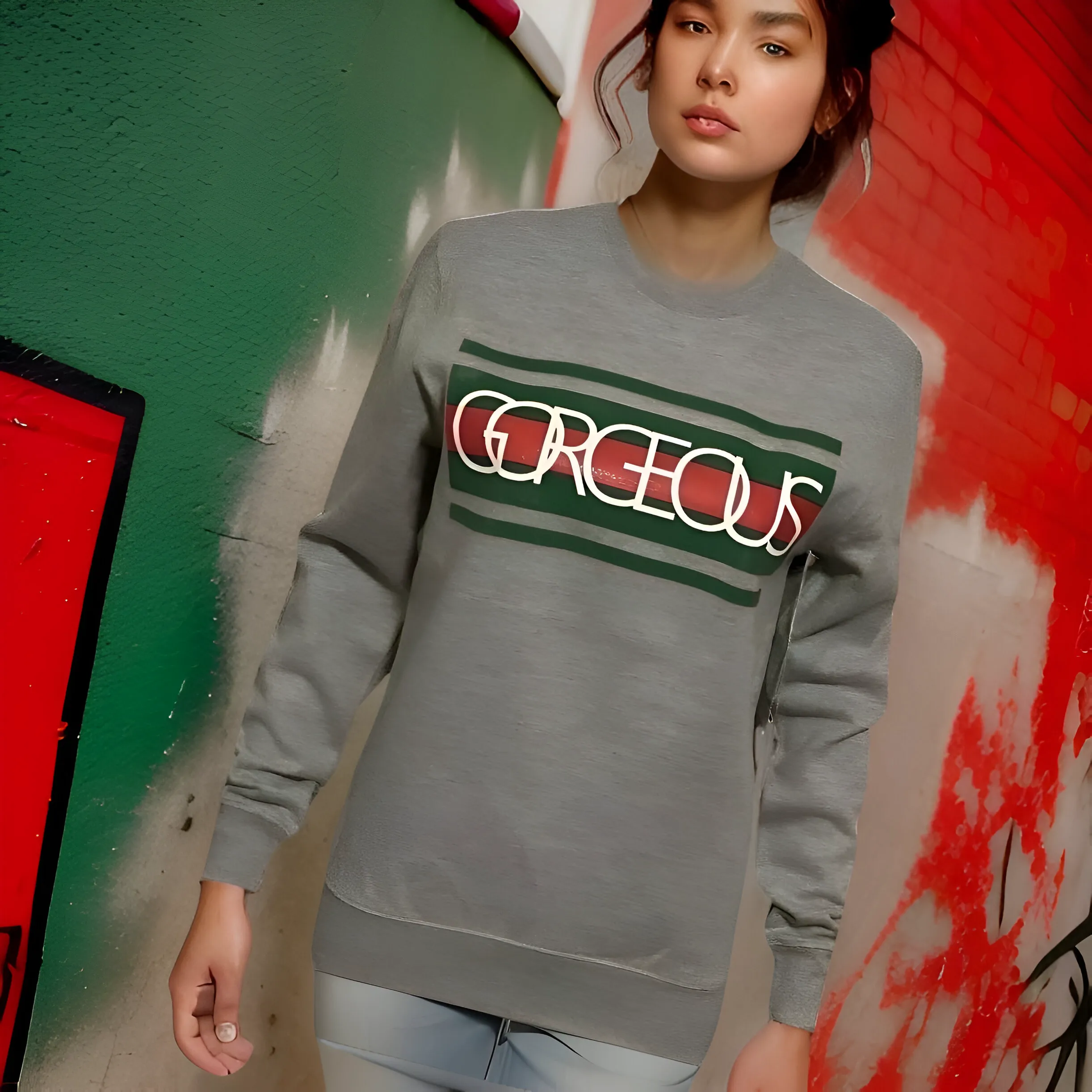 ^GORGEOUS^ WOMEN’S CREWNECKS