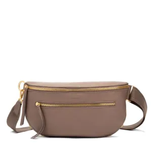 Hammitt Charles Crossbody in Sculpted Taupe/Brushed Gold