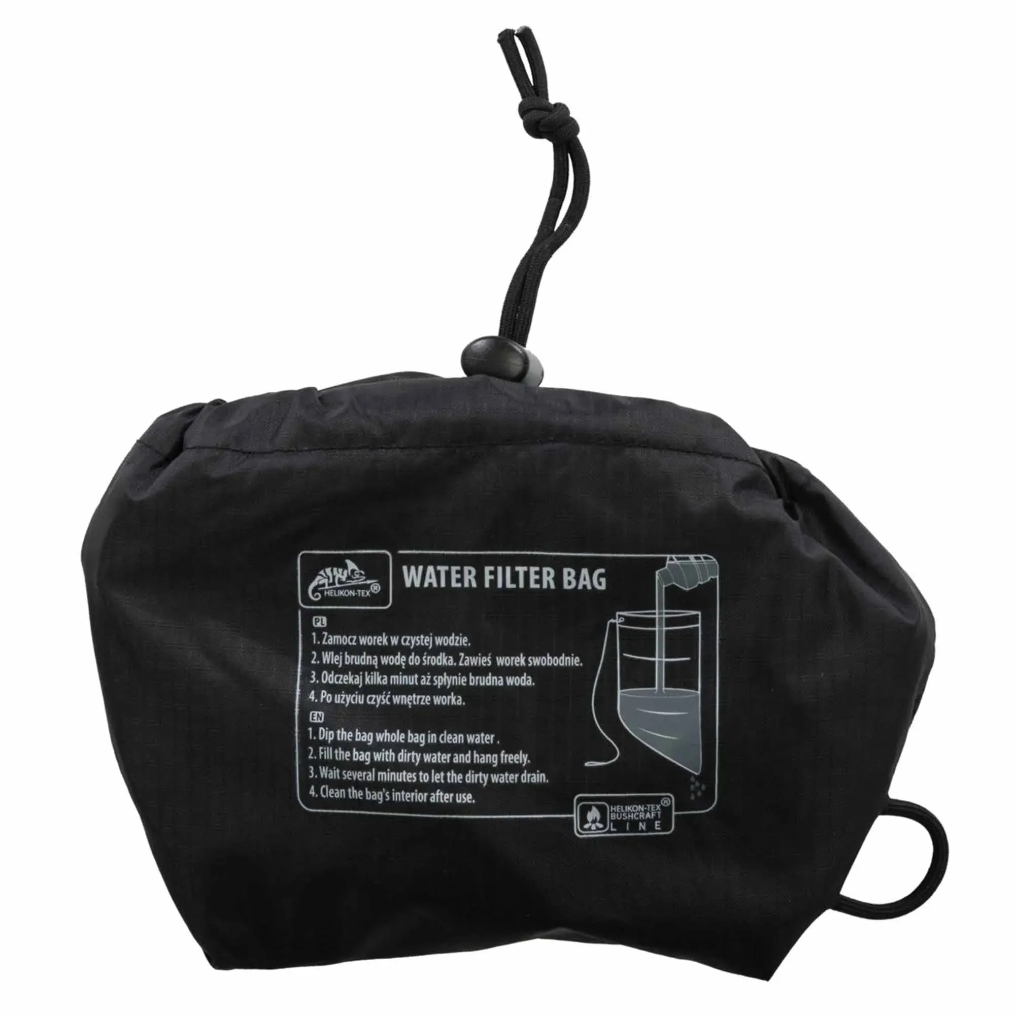 Helikon-Tex Tasche Water Filter Bag weiß / schwarz