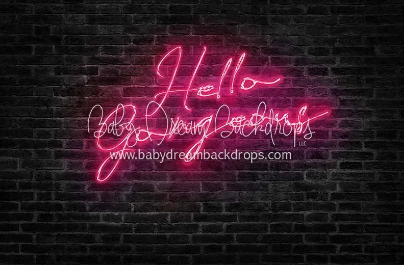 Hello Gorgeous Neon