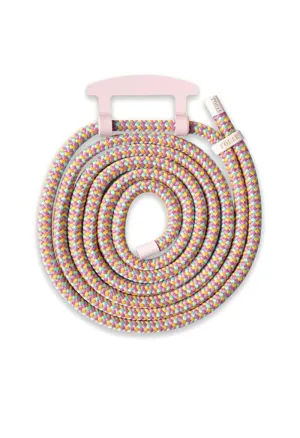 Ibiza Boho iPhone Strap with Dusty Pink Adaptor