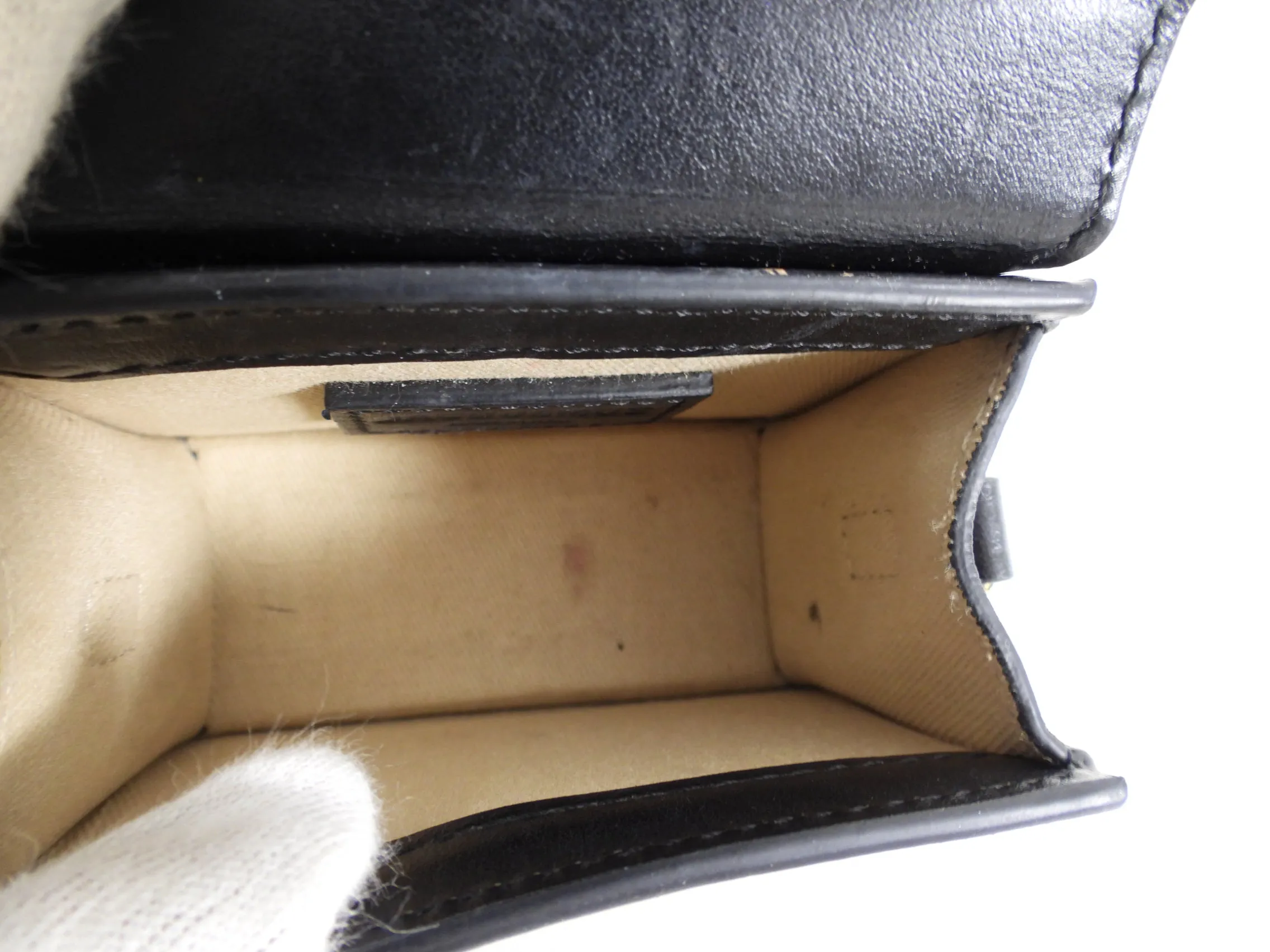 Jacquemus Le Chiquito Mini Black Leather Micro Bag