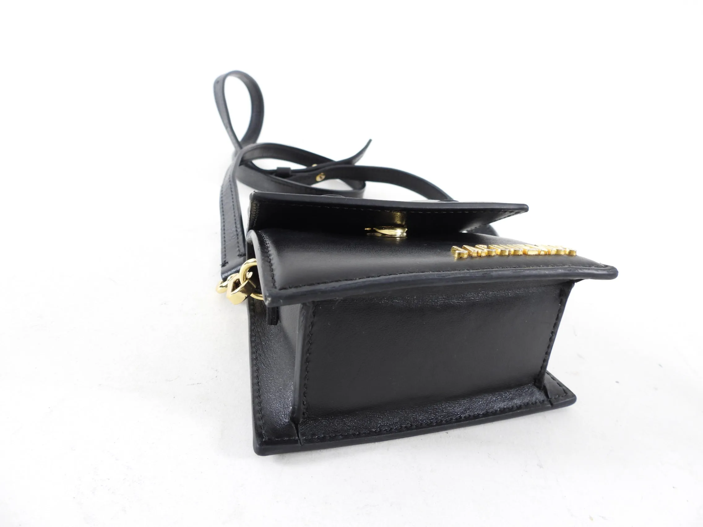 Jacquemus Le Chiquito Mini Black Leather Micro Bag