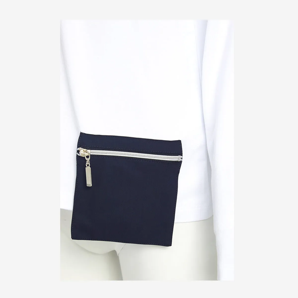 JERSEY TOP WITH POCKET DETAIL