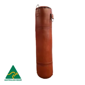 Jim Bradley Signature Leather Boxing Bag - filled